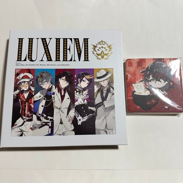 にじさんじEN Luxiem AGF 缶バッジ コンプリート コースターセット