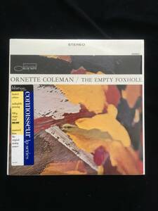 BLUE NOTE 放出！ THE EMPTY FOXHOLE / ORNETTE COLEMAN 新品同様　再発盤