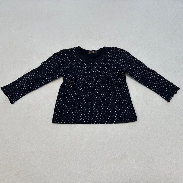 ⑩ 長袖Tシャツ ロンT ドット柄 95サイズ 子供服 ベビー服 トップス まとめ買い割あり
