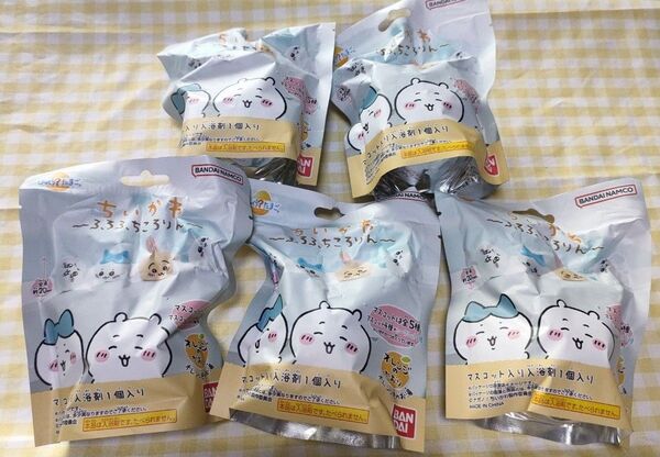 ちいかわ ふろふちころりん びっくらたまご コンプリート 5個セット
