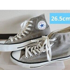 CONVERSE ALL★STAR ハイカット グレー メンズ 26.5cm