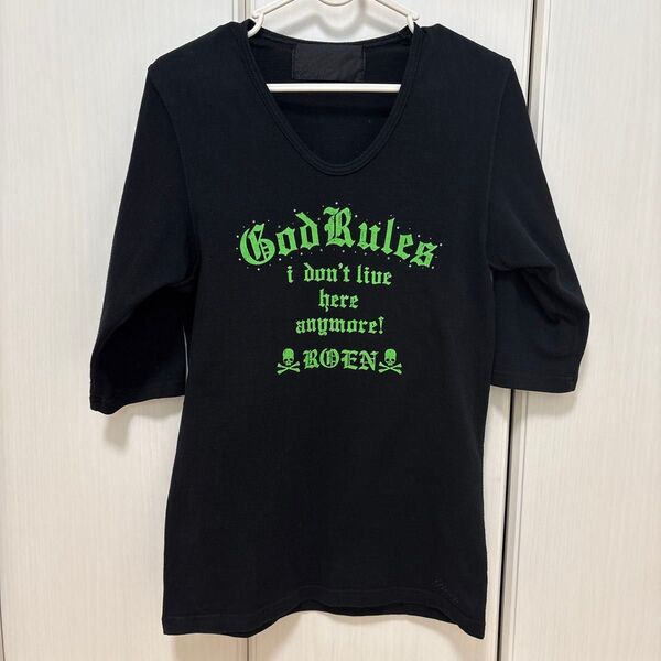 ロエン 5部袖カットソー tシャツ