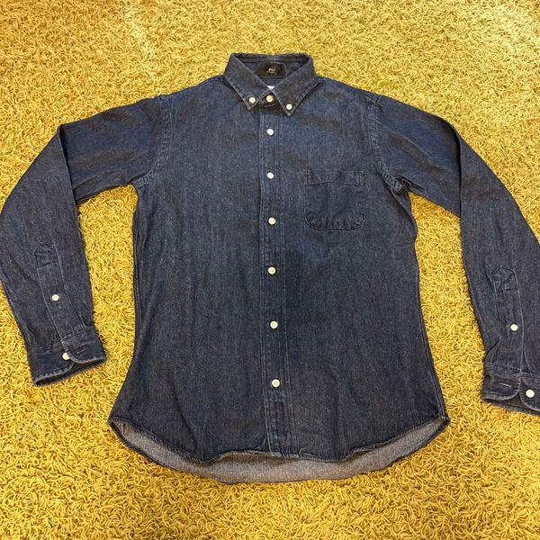 guji別注●individualized shirts●14 1/2-33美品●デニムシャツ