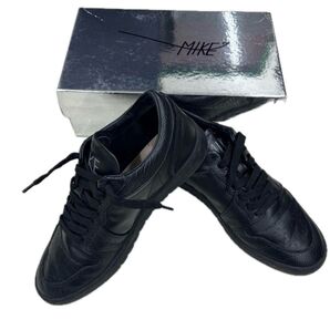 MIKE DON'T DO IT ブラック スニーカー ローカット