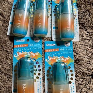 花王 ビオレUVアクアプロテクトミスト スパイスマジック 60mL 5個セット