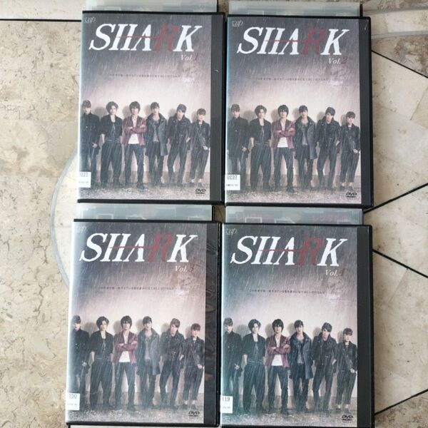 【テレビドラマ】SHARK DVD 全巻 4枚組 ケース付き 平野紫耀