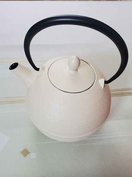 南部鉄器 岩鋳 鉄急須と釜敷のセット