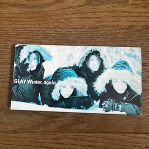 GLAY Winter,again 8cmCD シングルCD