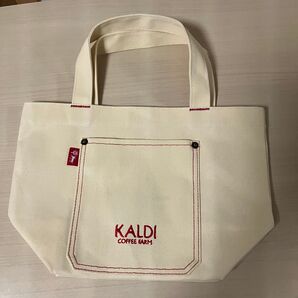 KALDI ミニトートバッグ ベージュ