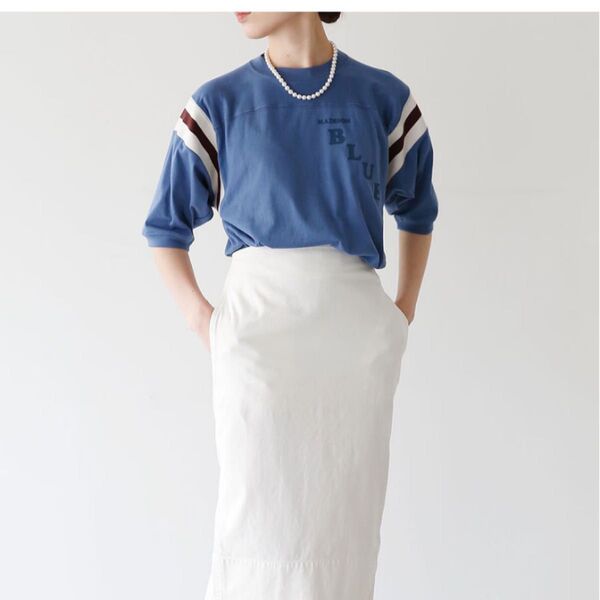 値引き10,000円 新品 Madisonblue マディソンブルー ライン Tシャツ 0