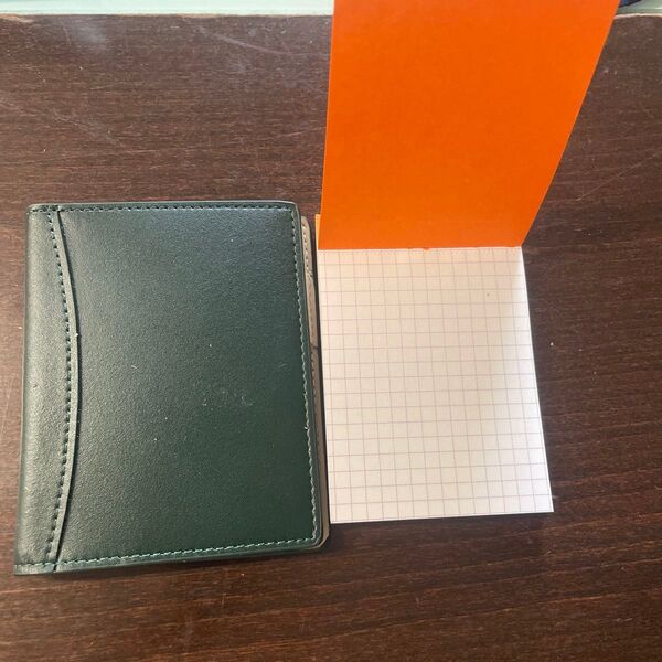 手帳カバー 深緑 未使用 訳あり RHODIA