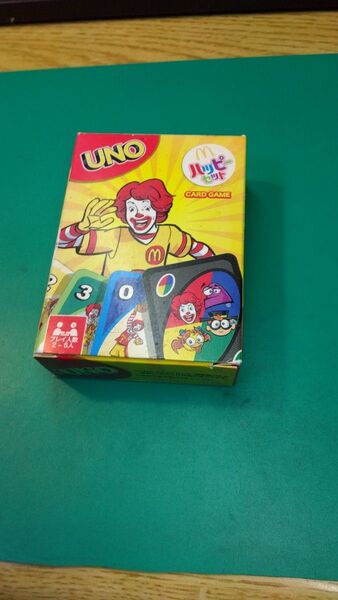 UNO マクドナルド ハッピーセット 美品 オリジナルカードもしっかり有ります