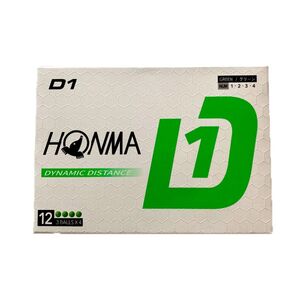 2024年最新モデル HONMA D1 1ダース グリーン 本間ゴルフ