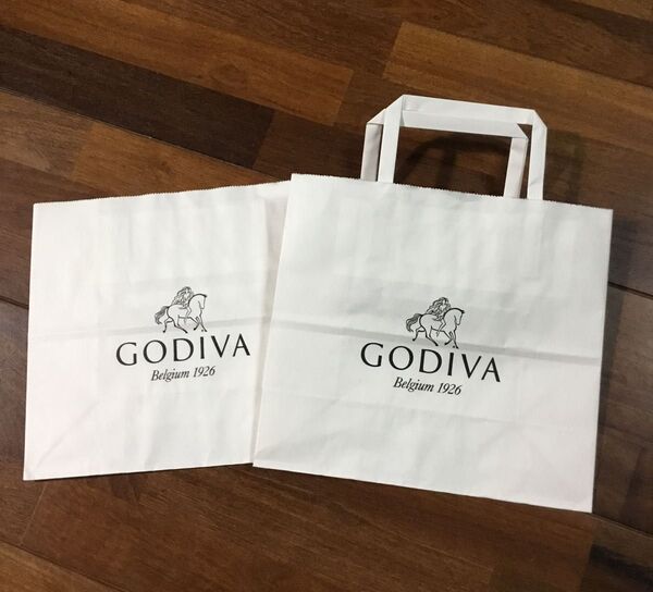 ゴディバ GODIVA ショッパー 2枚