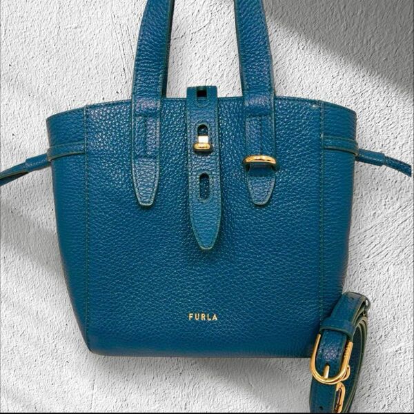 フルラ NET ネット ショルダーバッグ ミニトート 2way レザー 肩掛け FURLA 2WAY トートバッグ