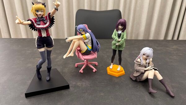 フェギュア4キャラまとめ出品 ルビー シュワちや イレイナ ゆるキャン 美少女フィギュア