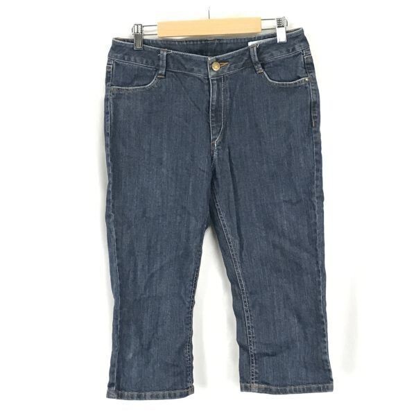 ジョルジュレッシュ/georges rech PARIS★ハーフデニムパンツ/ジーンズ【women’s size -38/股下43cm】Pants/Trousers◆BH57