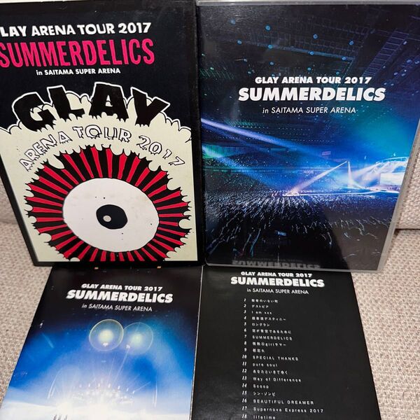 【GLAY】ARENA TOUR 2017 SUMMERDELICS DVD