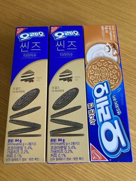 オレオ OREO THINS ティラミス 2箱 サンドイッチクッキー シナモン 1箱 【3箱セット】