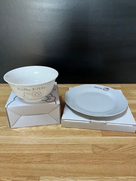 《未使用》ハローキティ どんぶり お皿 平皿 マグカップ グラス コップ 食器