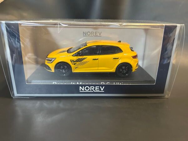 1/43 NOREV RENAULT MEGANE R.S. Ultime 2023 黄 ノレブ ルノー メガーヌ R.S. 訳有