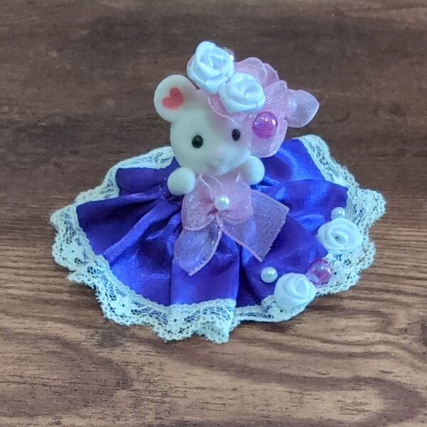 シルバニアファミリー 赤ちゃん ハンドメイド ドレス
