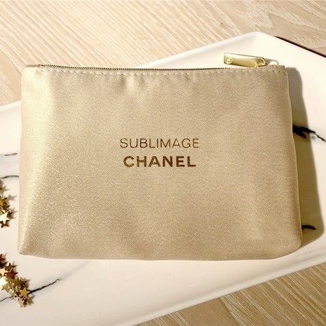 廃番品 入手困難 シャネル CHANEL 新品 サブリマージュ 正規ノベルティ ゴールド ポーチ プレゼント 非売品 カードケース