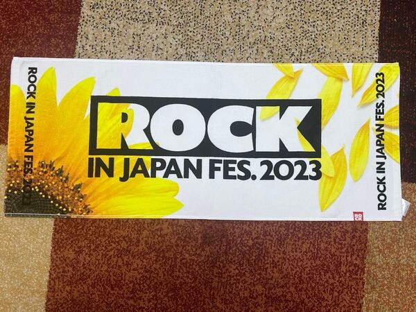 ROCK IN JAPAN FES 2023 ひまわりタオル