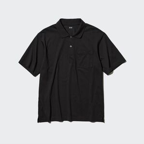 UNIQLO ユニクロ エアリズムポロシャツ(半袖)ブラック XLサイズ