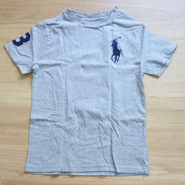 ポロラルフローレン 着用済みTシャツ グレー7 130