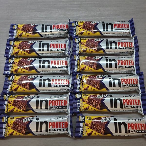 inPROTEIN BAR(ザクザクビター) 12本入り