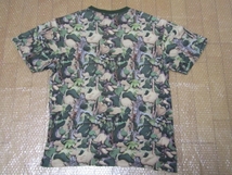 A BATHING APE アベイシングエイプ BAPE 3Dカモ リアルツリー カモフラ 迷彩 Ｔシャツ【XXL】中古_画像7