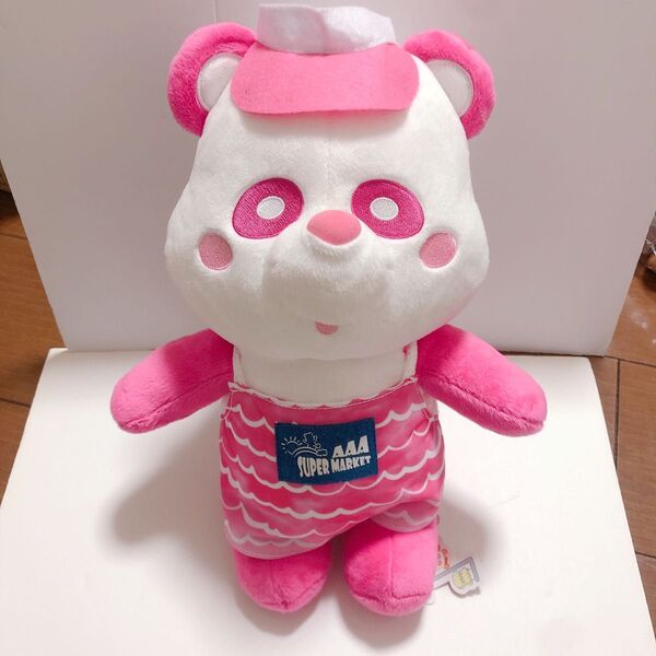 AAA スーパー パンダぬいぐるみ 末吉秀太 しゅうた ピンク