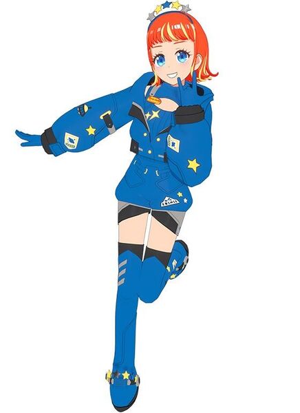 プリマジ スペースこてつくんブルー フルコーデ