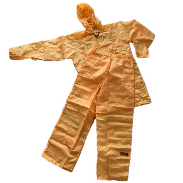 レインウェア 上下セット O U T D O O R キッズ 雨具