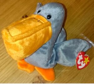 Ty Beanies soft toy ..Scoop 1996 year 7 month 1 day raw 