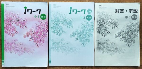 ∮ iワーク 中 3 英語 iワーク プラス 解答 解説 付き 3冊セット ∮