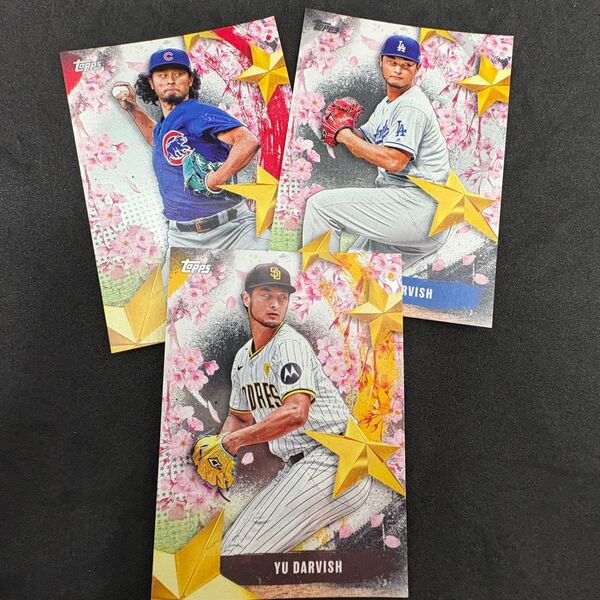 topps tokyo series ダルビッシュ有 stars of japan 3枚セット 東京シリーズ カブス パドレス