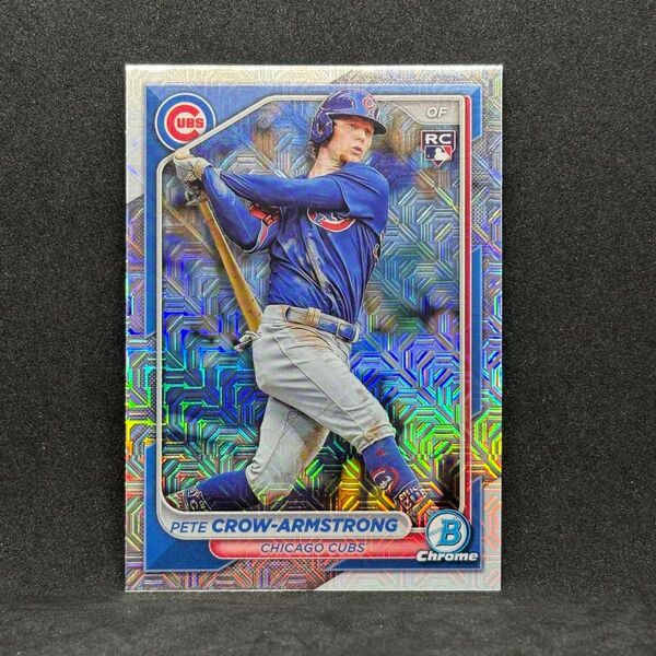 PCA 2024BOWMAN CHROME MOJO REFRACTOR ルーキー RC PETE CROW-ARMSTRONG