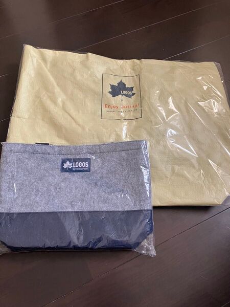★送料無料★新品★未使用★ロゴス★レジャーバック★フェルトバック★トートバック★キャンプ★アウトドア★LOGOS★