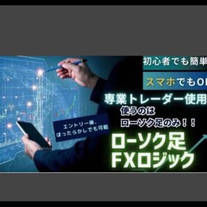 ローソク足のみを使ったFXロジックを教えます