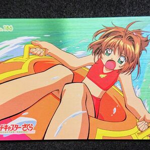 カードキャプターさくら アマダ PPカード part5 No.186 木之本桜 メタリック ホロカード