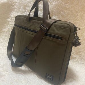 【2way】PORTER ポーター ビジネスバッグ ブリーフケース ブラック