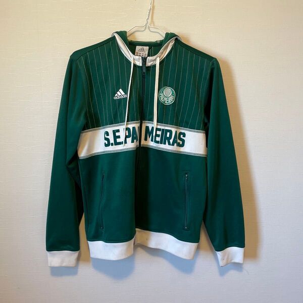 adidas アディダス PALMEIRAS SEパルメイラス ジップアップパーカー フーディ