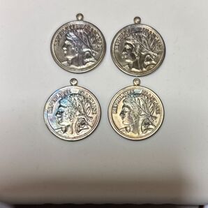 フランス硬貨チャーム4個セット