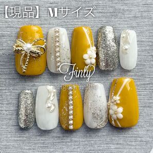 【現品】和柄ネイルチップW007