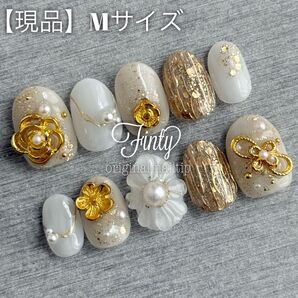 【現品】和柄ネイルチップW010