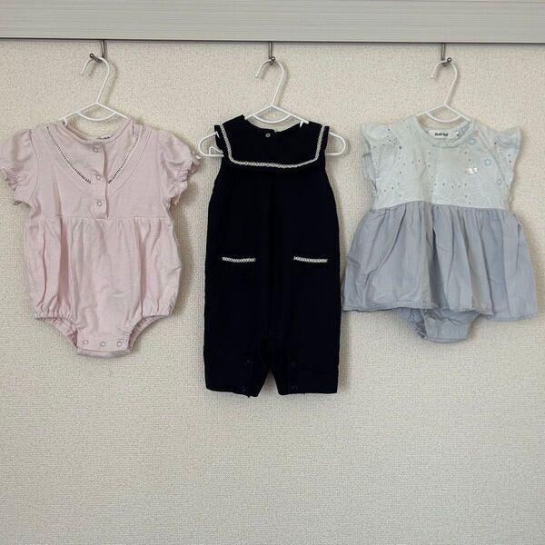 ロンパース カバーオール ベビー服 BEBE SLAPSLIP