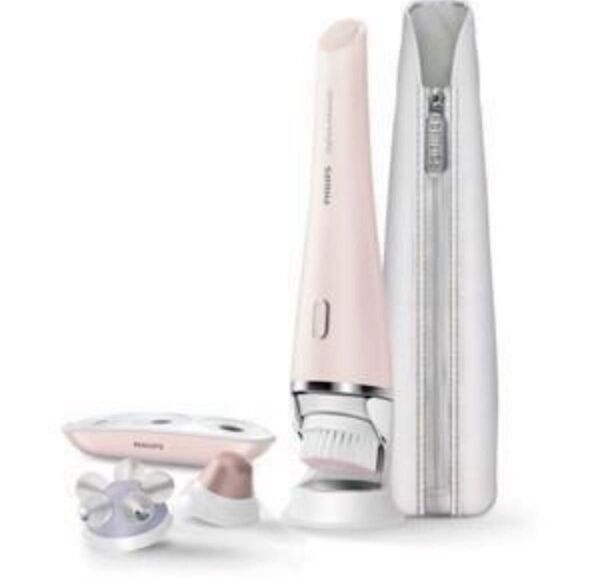 【ジャンク】PHILIPS 美顔器 VisaPure Advanced SCF262/10 ピンク
