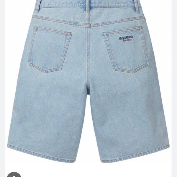 Supreme baggy denim short 34 新品未使用(25ss)シュプリームバギーデニムショーツ